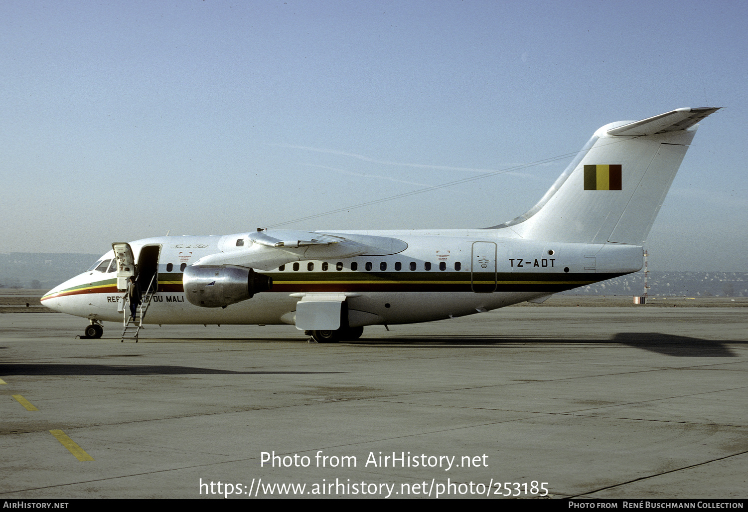 Aircraft Photo of TZ-ADT | British Aerospace BAe-146-100 | République du Mali | AirHistory.net #253185