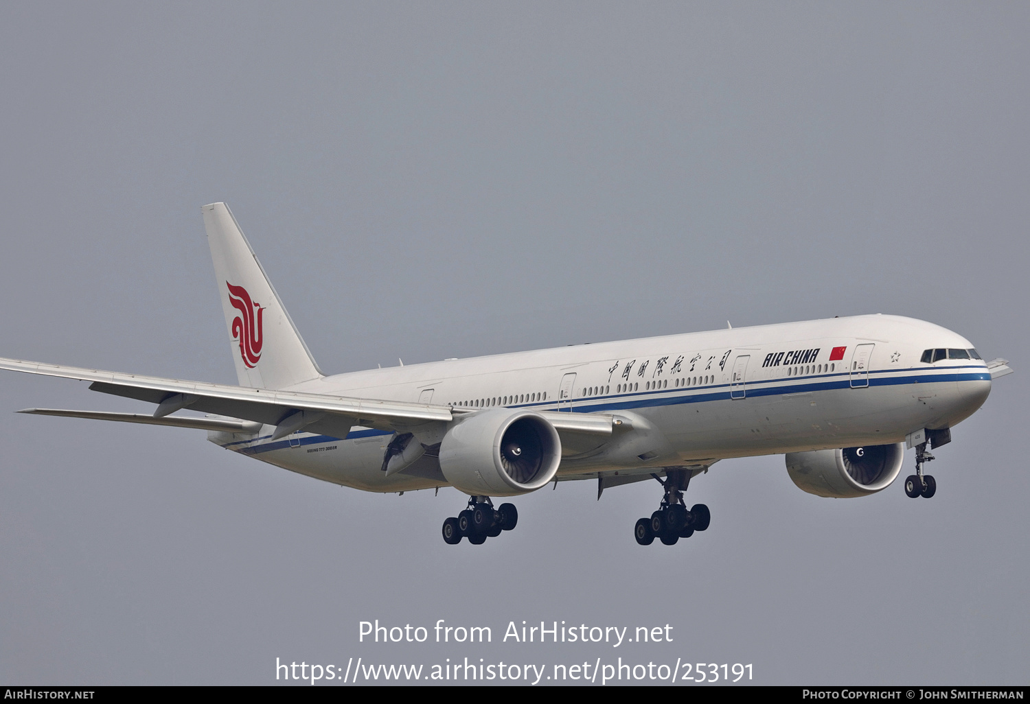 Aircraft Photo of B-1428 | Boeing 777-300/ER | Air China | AirHistory.net #253191