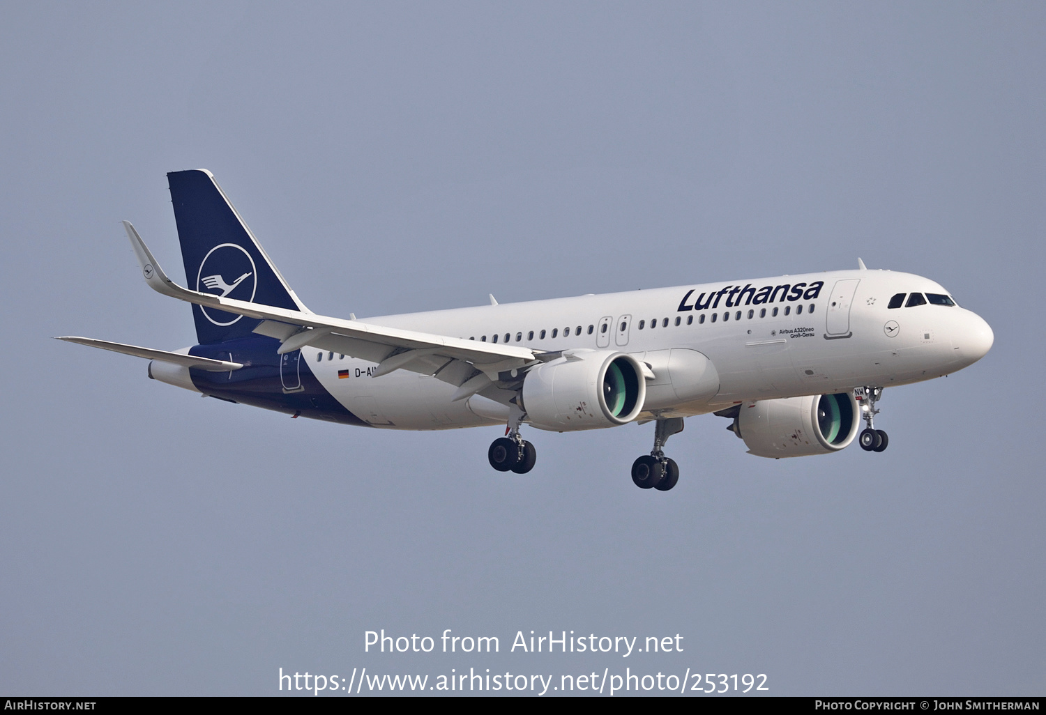 Aircraft Photo of D-AINW | Airbus A320-271N | Lufthansa | AirHistory.net #253192