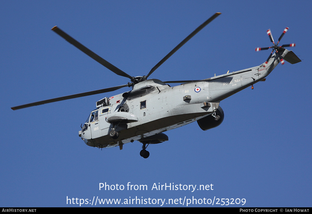 Aircraft Photo of ZE418 | Westland WS-61 Sea King ASaC7 | UK - Navy | AirHistory.net #253209