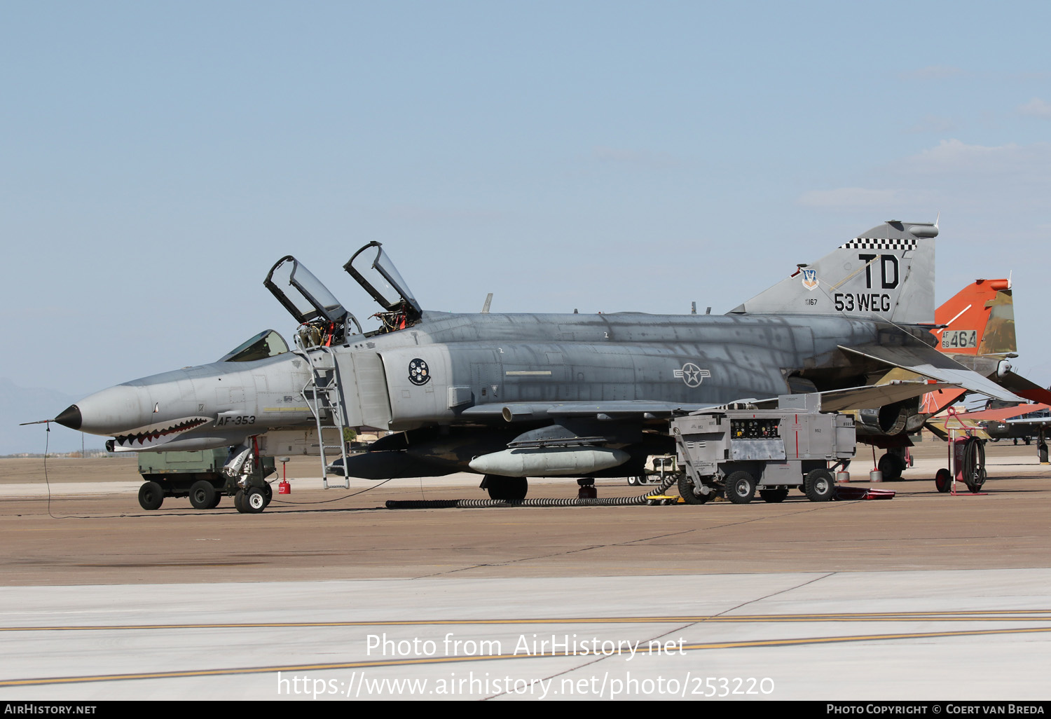 Aircraft Photo of 73-1167 | McDonnell Douglas QF-4E Phantom II | USA - Air Force | AirHistory.net #253220