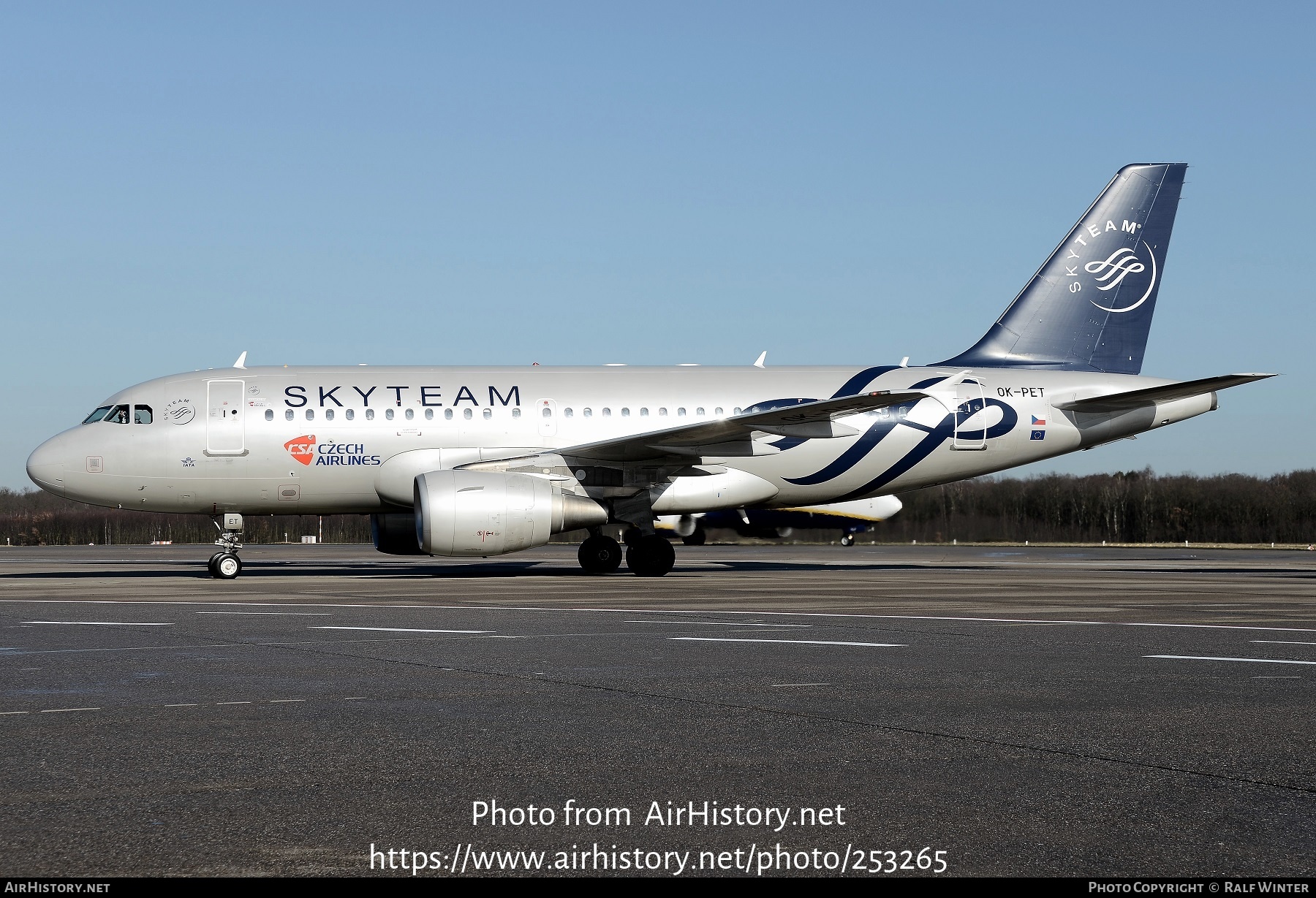 Aircraft Photo of OK-PET | Airbus A319-112 | ČSA - Czech Airlines | AirHistory.net #253265