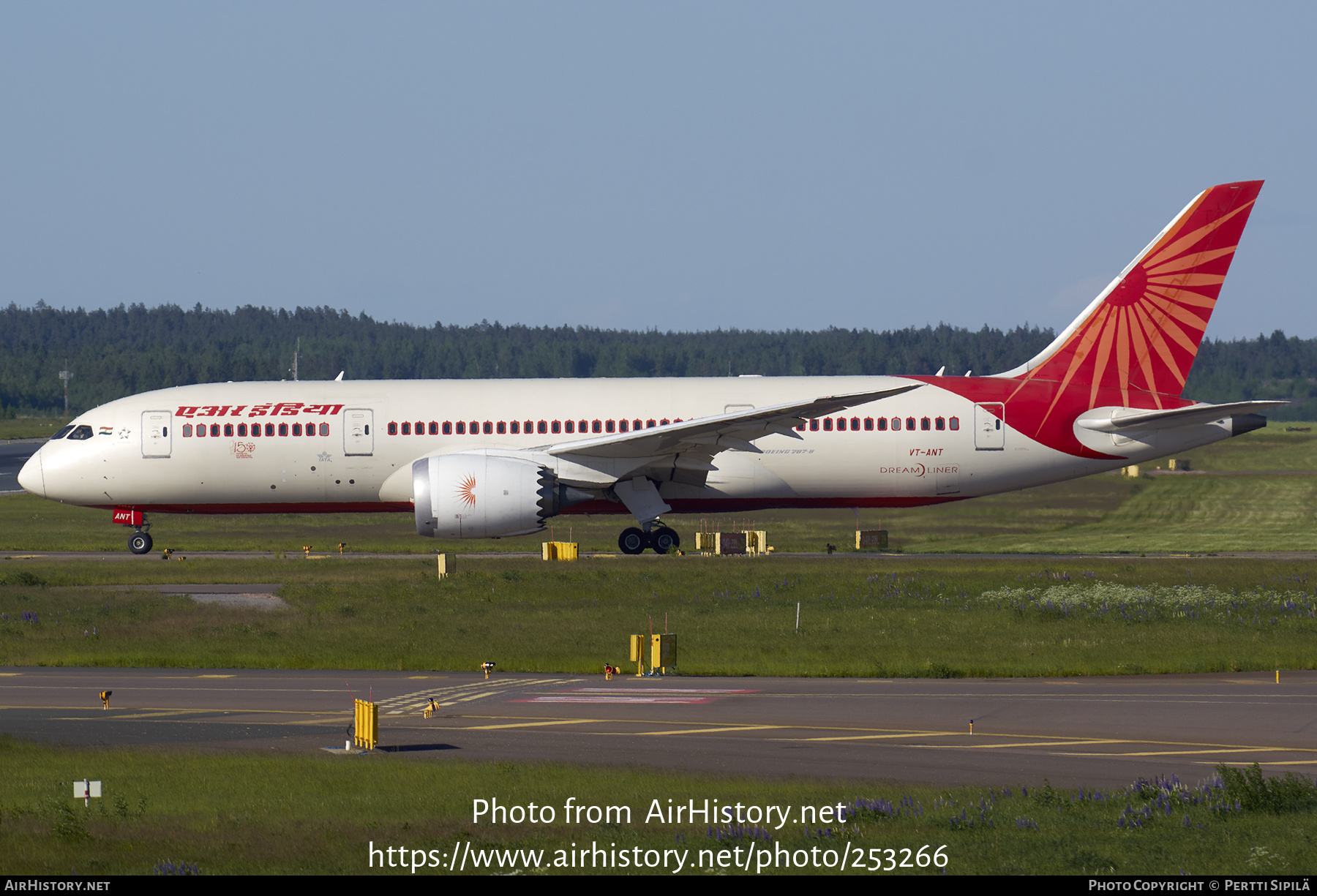 Aircraft Photo of VT-ANT | Boeing 787-8 Dreamliner | Air India | AirHistory.net #253266