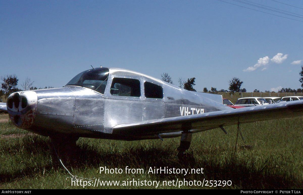 Aircraft Photo of VH-TYP | Beech 19A Musketeer Sport | AirHistory.net #253290