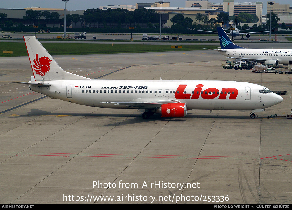 Aircraft Photo of PK-LIJ | Boeing 737-4Y0 | Lion Air | AirHistory.net #253336