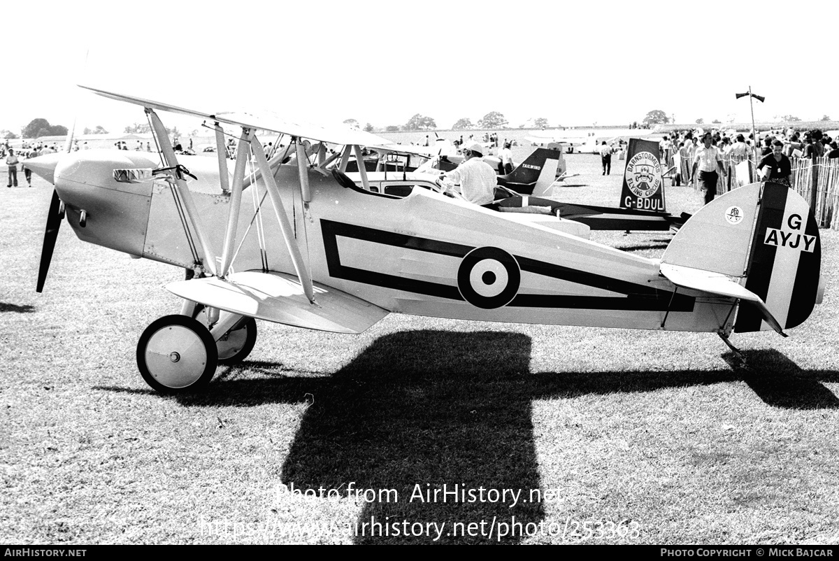 Aircraft Photo of G-AYJY | Isaacs Fury II | AirHistory.net #253363