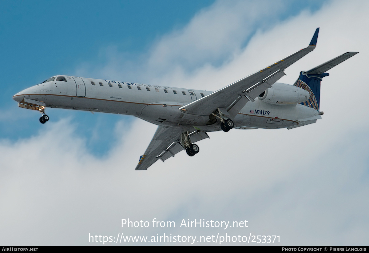 Aircraft Photo of N14179 | Embraer ERJ-145XR (EMB-145XR) | United Express | AirHistory.net #253371