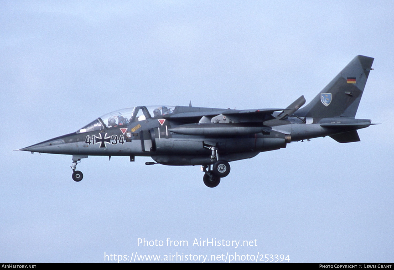 Aircraft Photo of 4134 | Dassault-Dornier Alpha Jet A | Germany - Air Force | AirHistory.net #253394