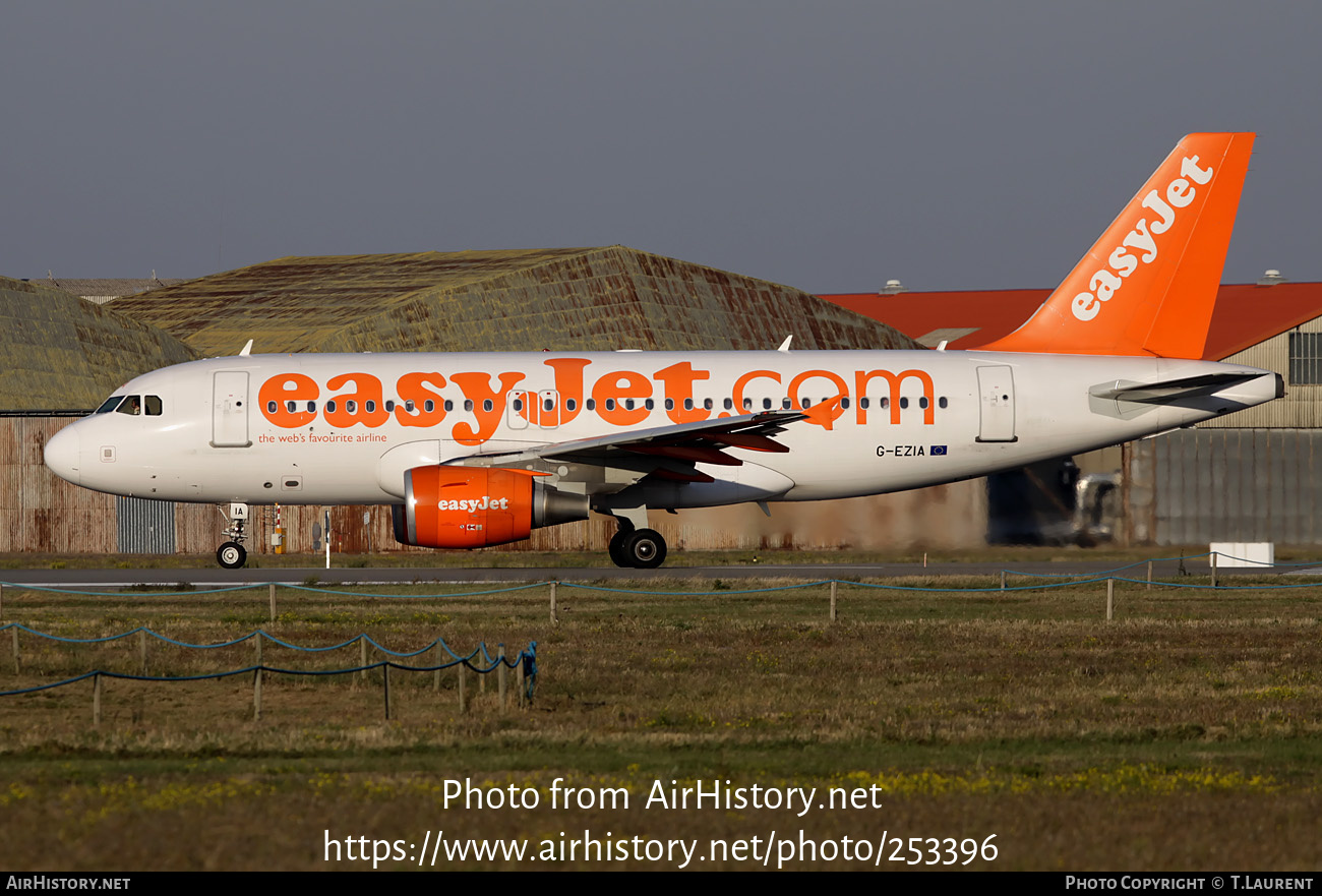 Aircraft Photo of G-EZIA | Airbus A319-111 | EasyJet | AirHistory.net #253396