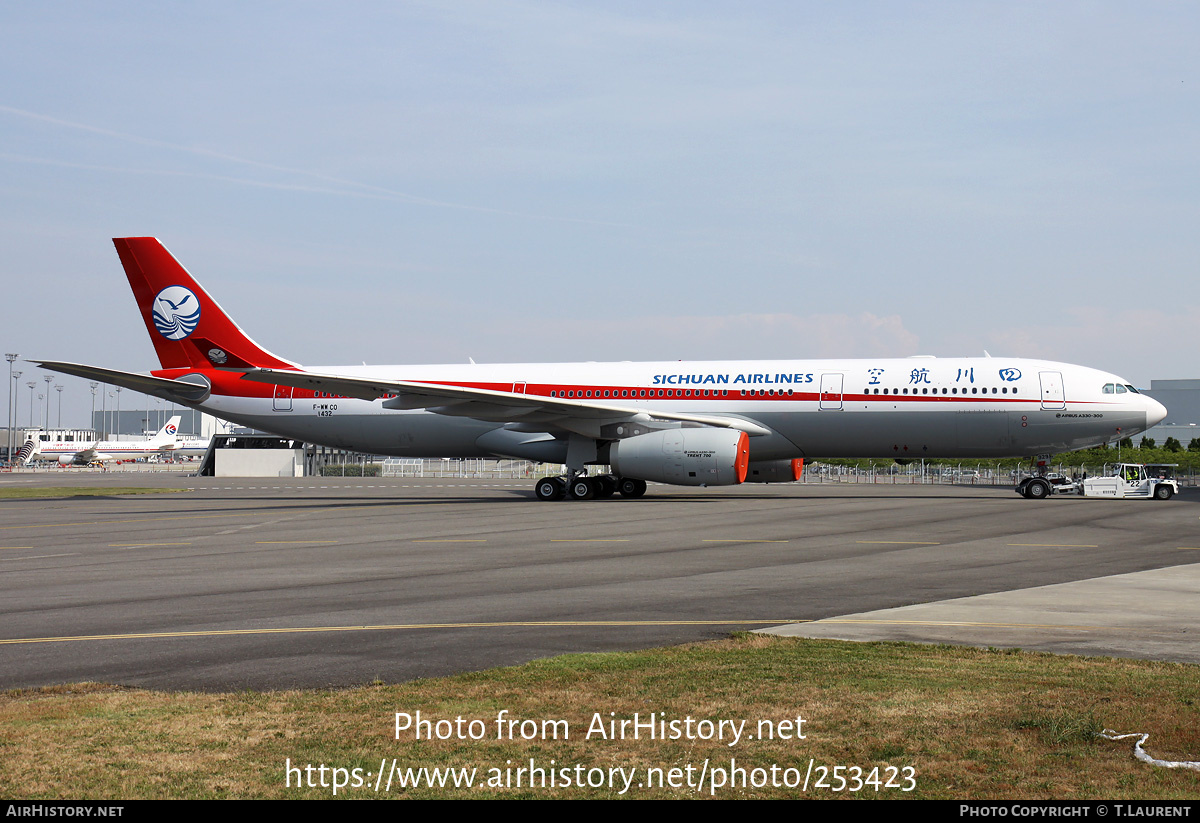 Aircraft Photo of F-WWCO | Airbus A330-343 | Sichuan Airlines | AirHistory.net #253423