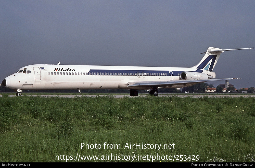 Aircraft Photo of I-DAVU | McDonnell Douglas MD-82 (DC-9-82) | Alitalia | AirHistory.net #253429