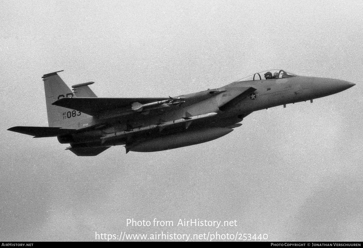 Aircraft Photo of 77-0083 / AF77-083 | McDonnell Douglas F-15A Eagle | USA - Air Force | AirHistory.net #253440