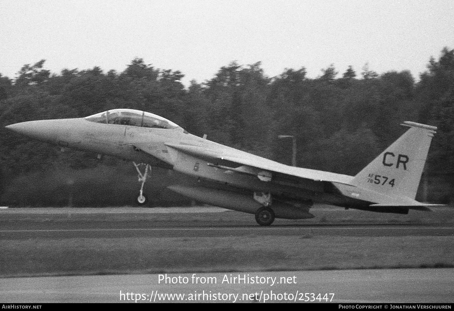 Aircraft Photo of 78-0574 / AF78-574 | McDonnell Douglas F-15D Eagle | USA - Air Force | AirHistory.net #253447