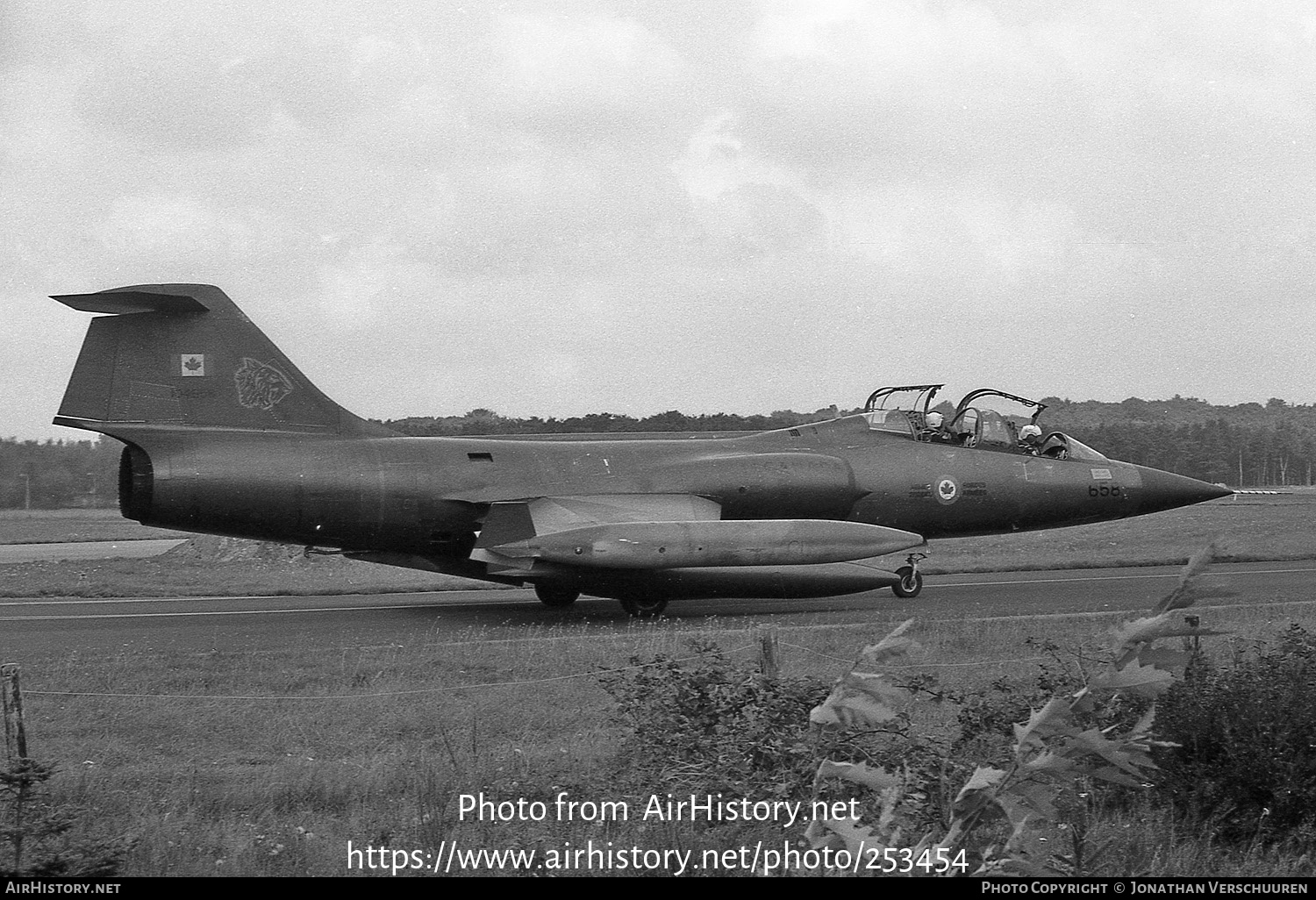 Aircraft Photo of 104658 | Lockheed CF-104D Starfighter Mk.2 | Canada - Air Force | AirHistory.net #253454