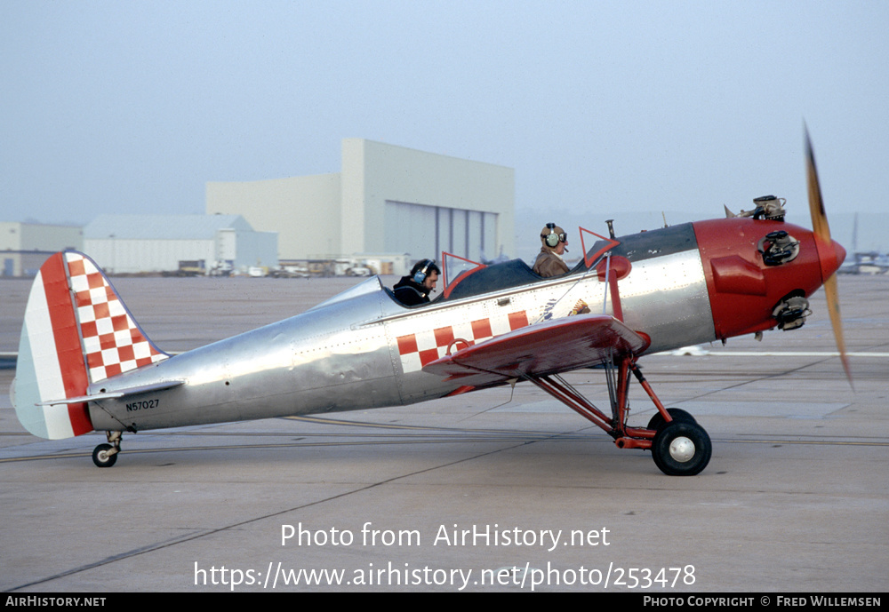 Aircraft Photo of N57027 | Ryan PT-22A Recruit (ST3KR) | AirHistory.net #253478