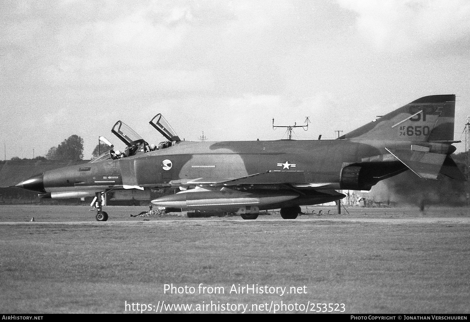 Aircraft Photo of 74-0650 / AF74-650 | McDonnell Douglas F-4E Phantom II | USA - Air Force | AirHistory.net #253523