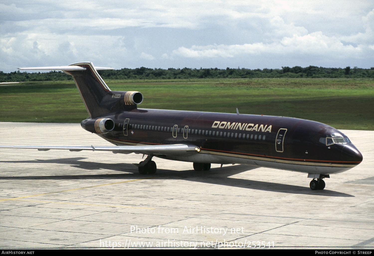 Aircraft Photo of HI-630CA | Boeing 727-291 | Dominicana | AirHistory.net #253541