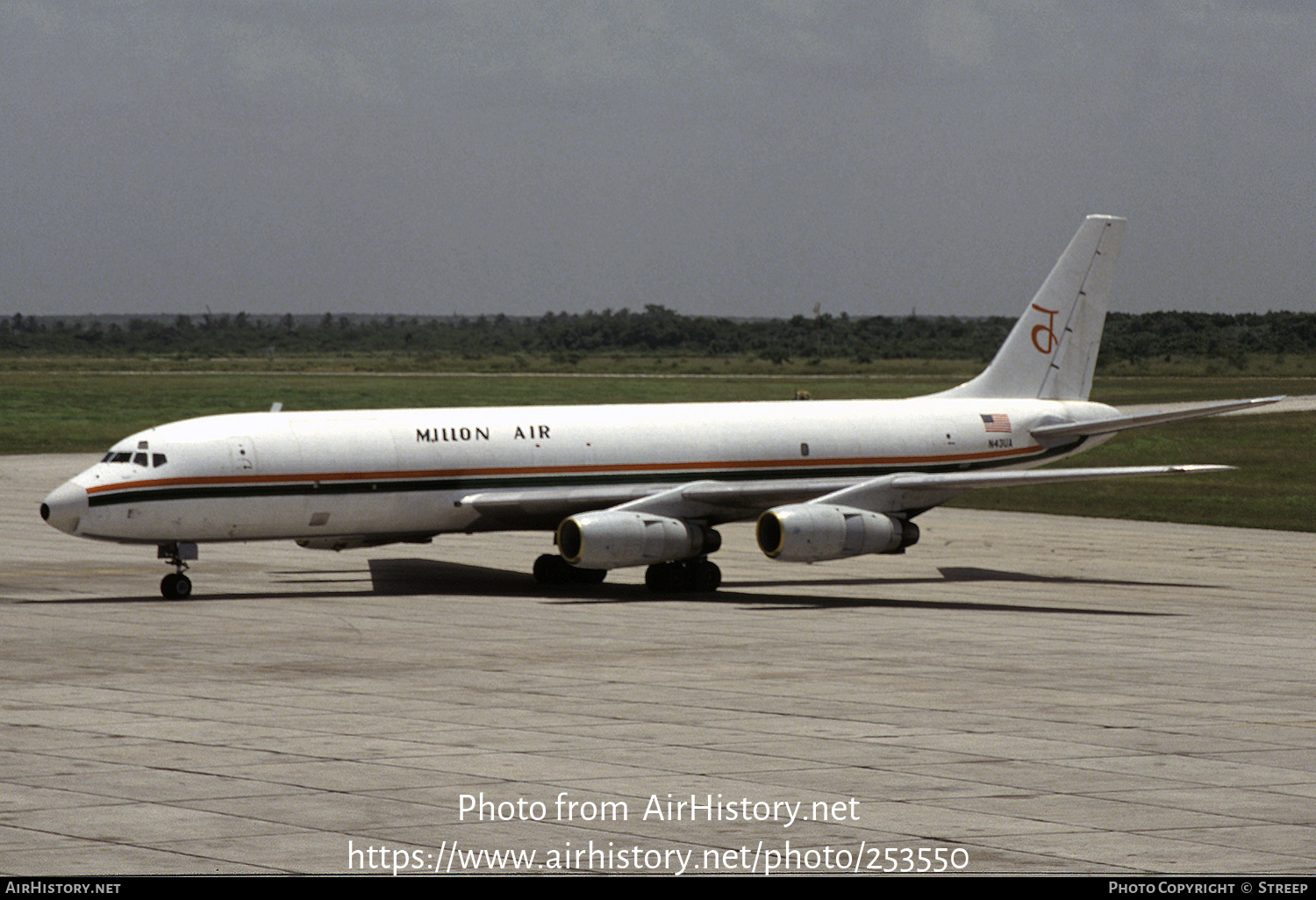 Aircraft Photo of N43UA | Douglas DC-8-54F | Millon Air | AirHistory.net #253550