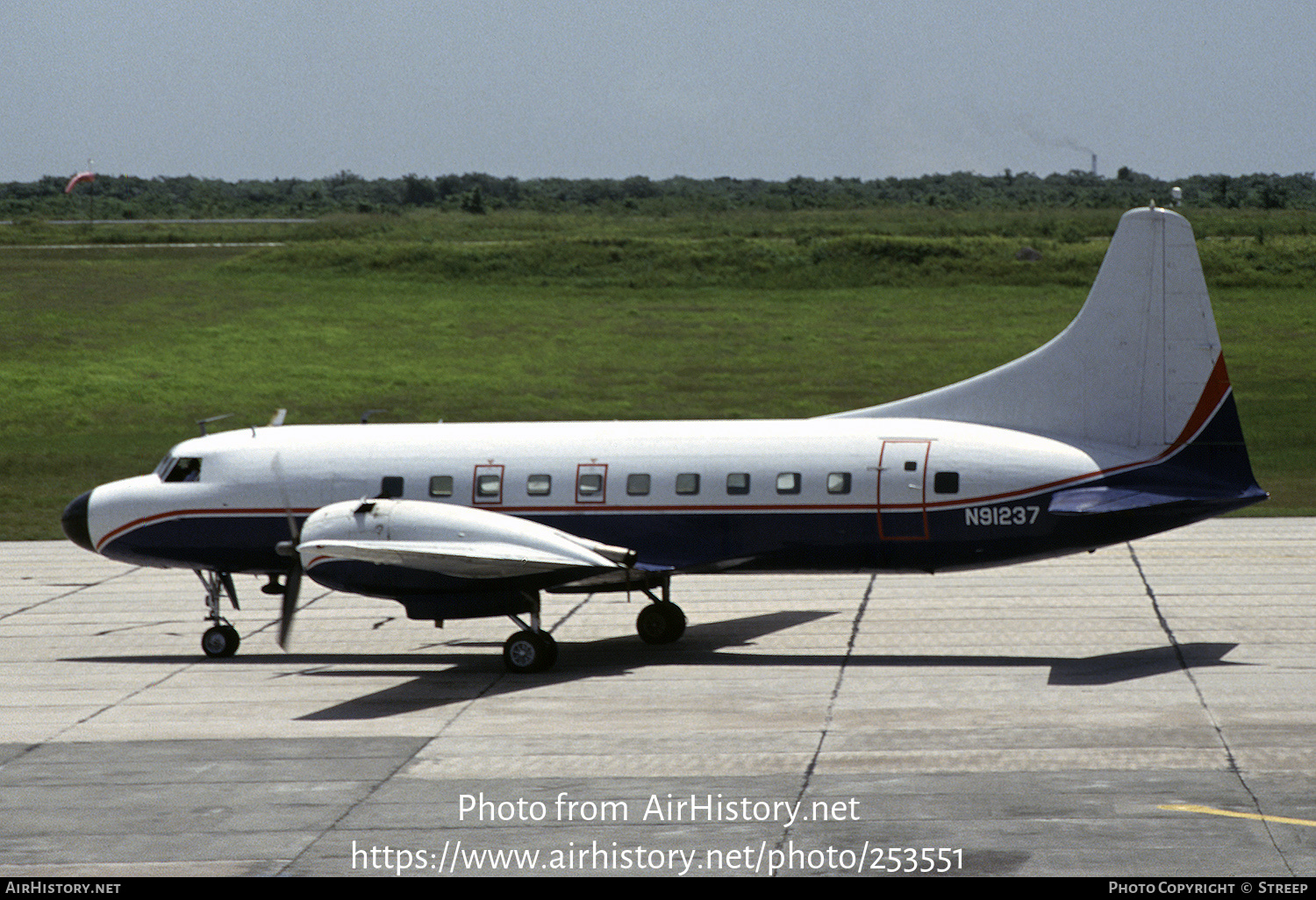 Aircraft Photo of N91237 | Convair 240-13 | Trans Florida Airlines - TFA | AirHistory.net #253551