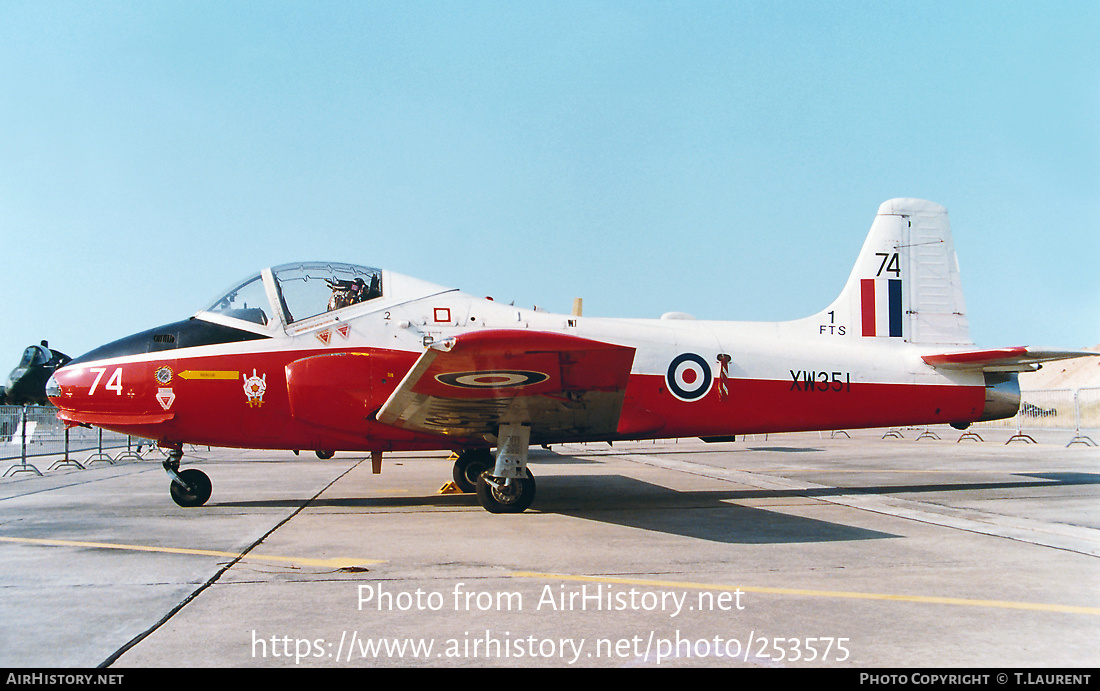 Aircraft Photo of XW351 | BAC 84 Jet Provost T5A | UK - Air Force | AirHistory.net #253575