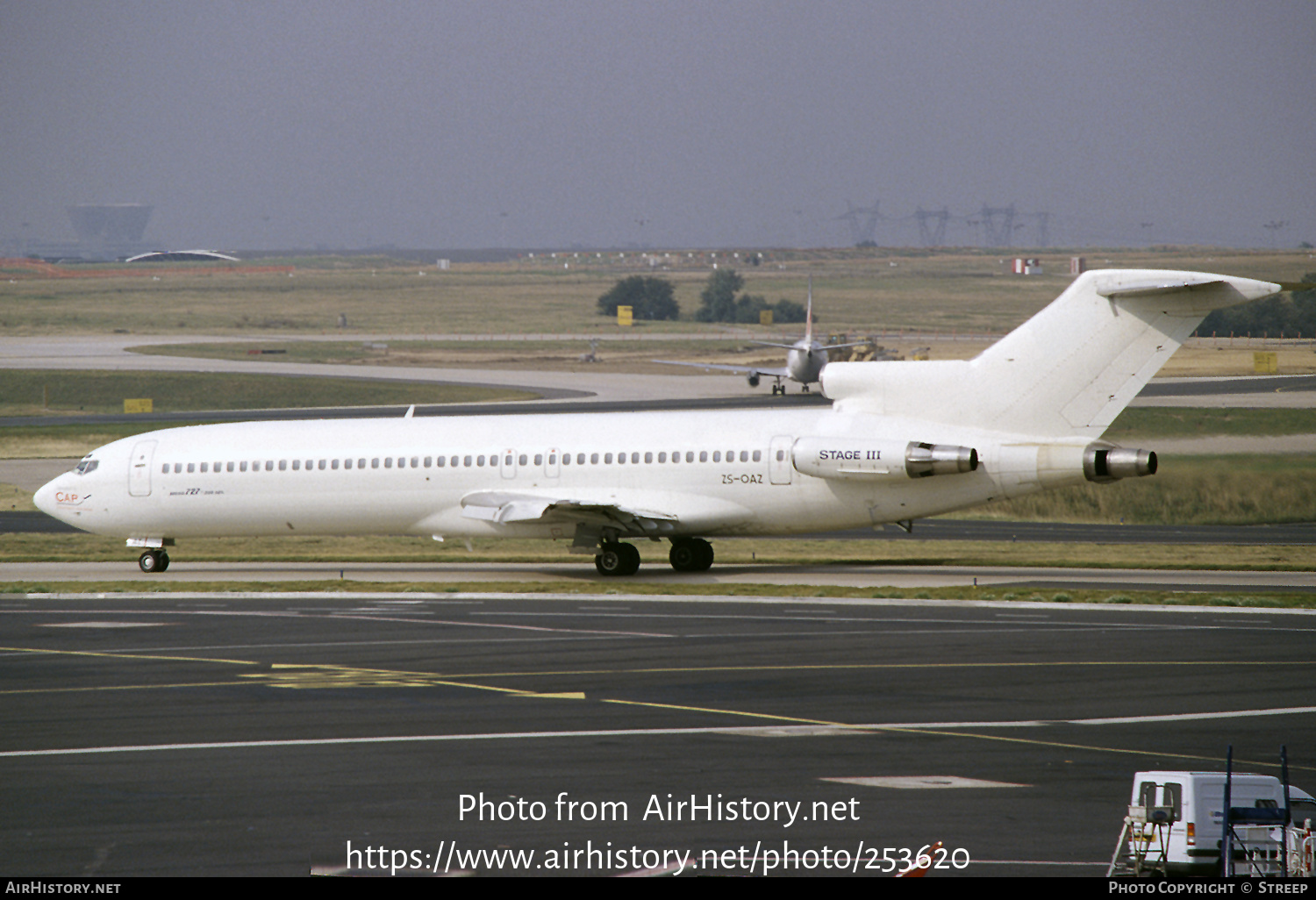 Aircraft Photo of ZS-OAZ | Boeing 727-2K5/Adv | CAP - Continent Air Paris | AirHistory.net #253620