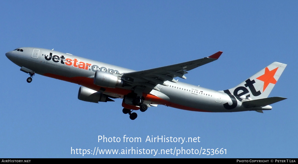 Aircraft Photo of VH-EBD | Airbus A330-202 | Jetstar Airways | AirHistory.net #253661