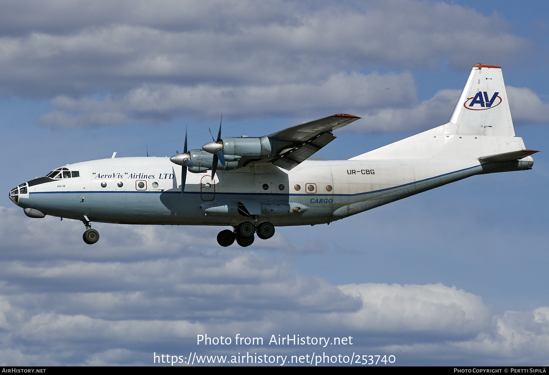 Aircraft Photo of UR-CBG | Antonov An-12BP | AeroVis Airlines | AirHistory.net #253740