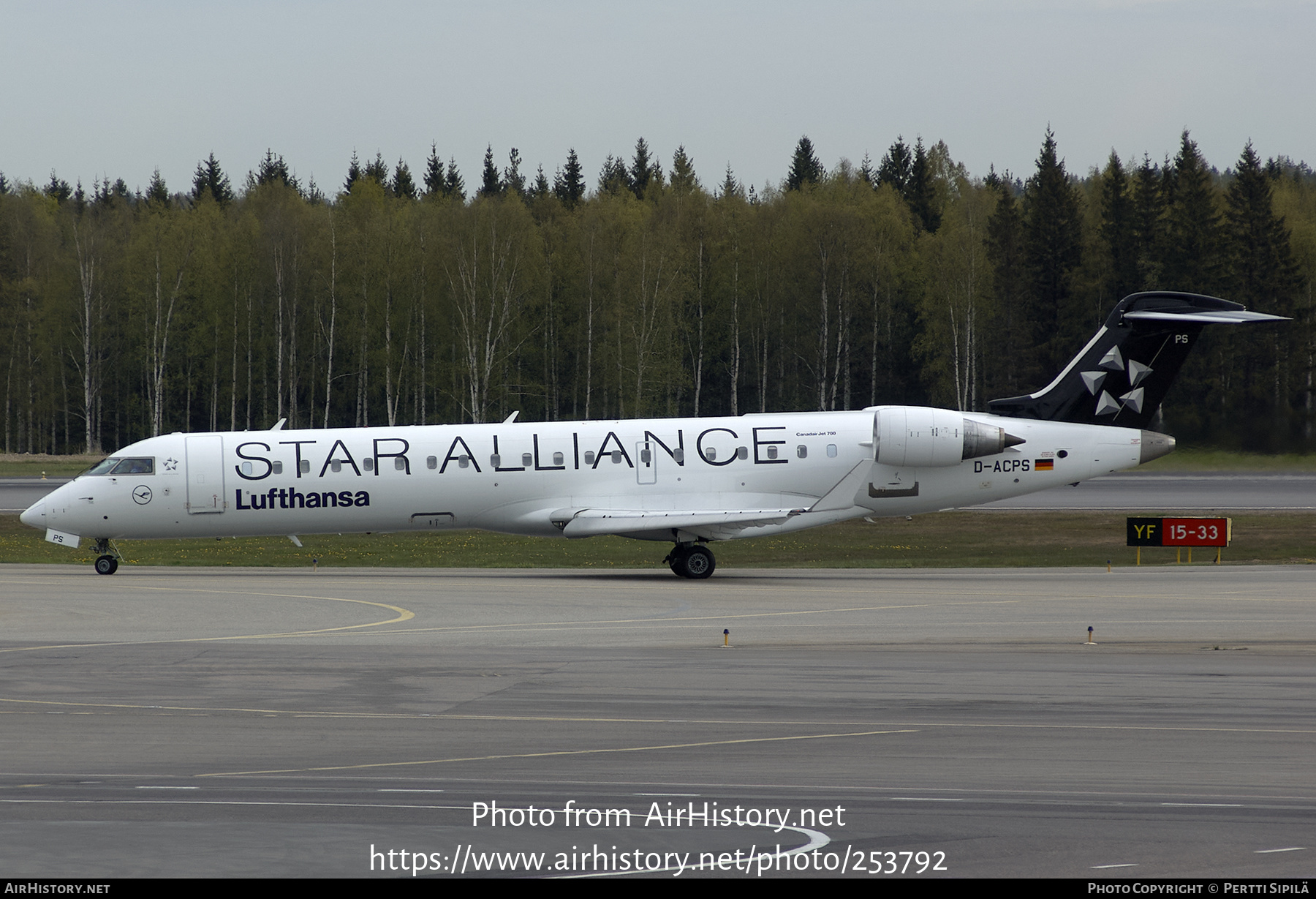 Aircraft Photo of D-ACPS | Bombardier CRJ-701ER (CL-600-2C10) | Lufthansa | AirHistory.net #253792