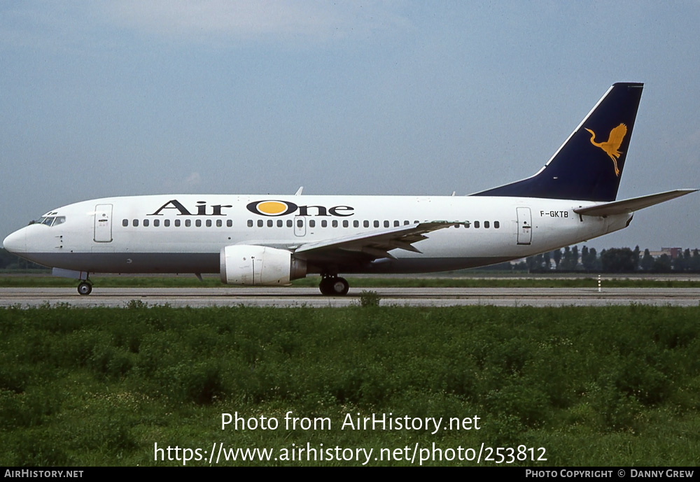 Aircraft Photo of F-GKTB | Boeing 737-3M8 | Air One | AirHistory.net #253812