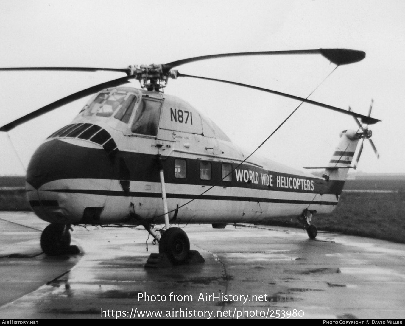 Aircraft Photo of N871 | Sikorsky S-58B | World Wide Helicopters | AirHistory.net #253980