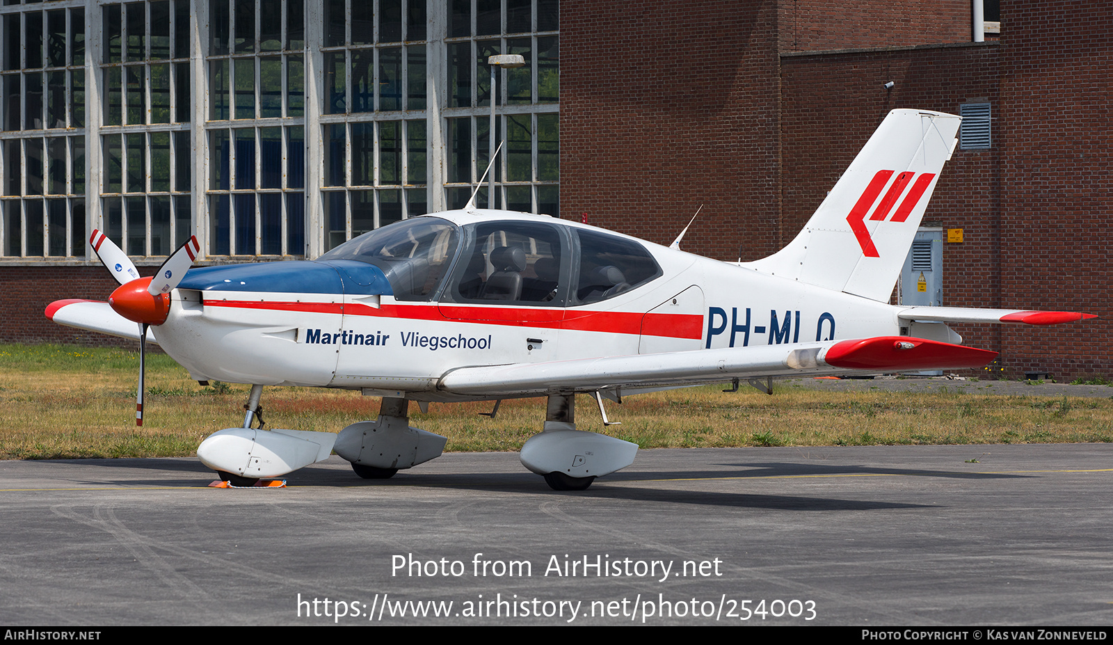 Aircraft Photo of PH-MLQ | Socata TB-10 Tobago GT | Martinair Vliegschool | AirHistory.net #254003