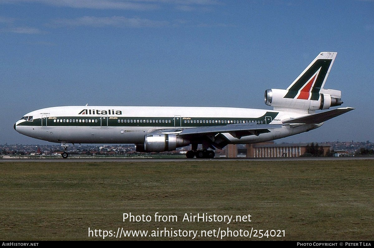 Aircraft Photo of I-DYNC | McDonnell Douglas DC-10-30 | Alitalia | AirHistory.net #254021