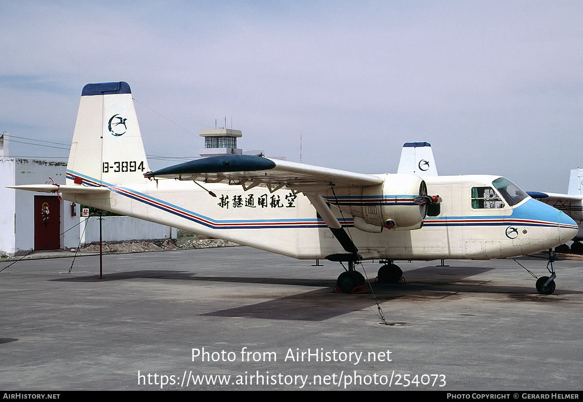 Aircraft Photo of B-3894 | Harbin Y11 | Xinjiang General Aviation | AirHistory.net #254073