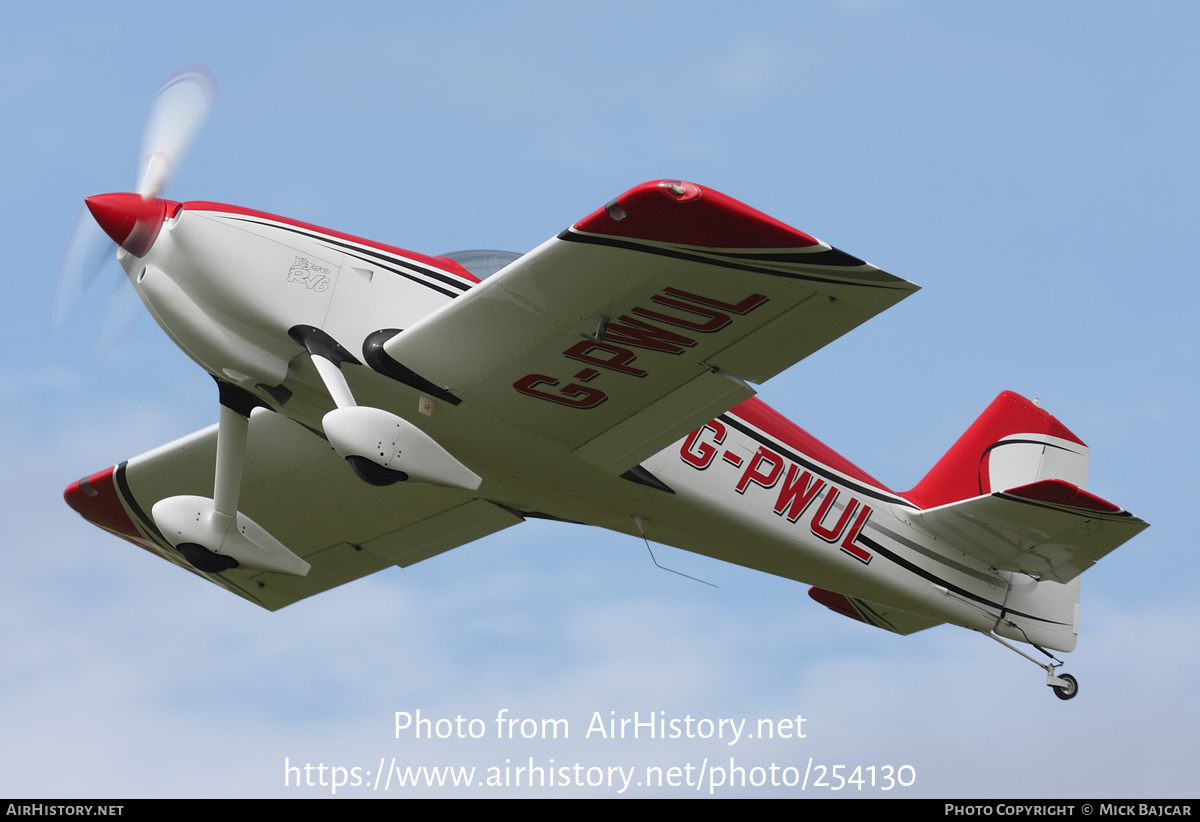 Aircraft Photo of G-PWUL | Van's RV-6 | AirHistory.net #254130