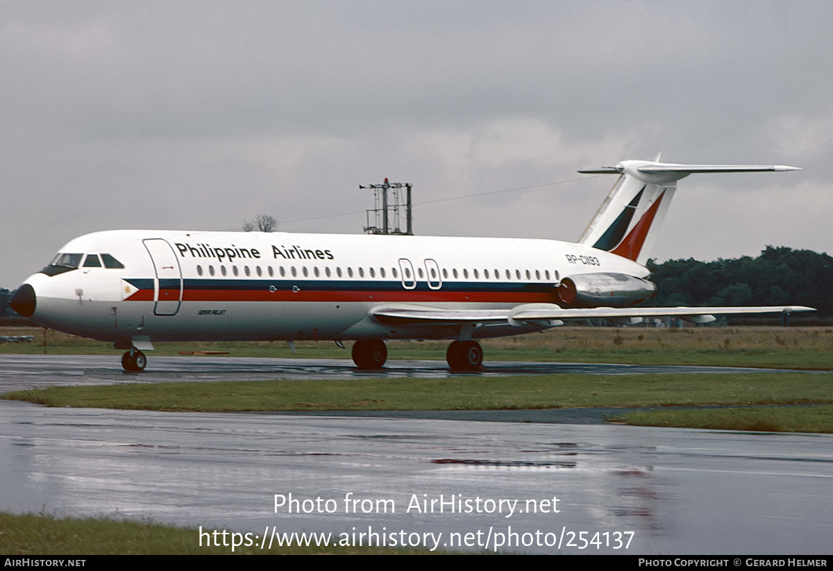 Aircraft Photo of RP-C1193 | BAC 111-527FK One-Eleven | Philippine Airlines | AirHistory.net #254137