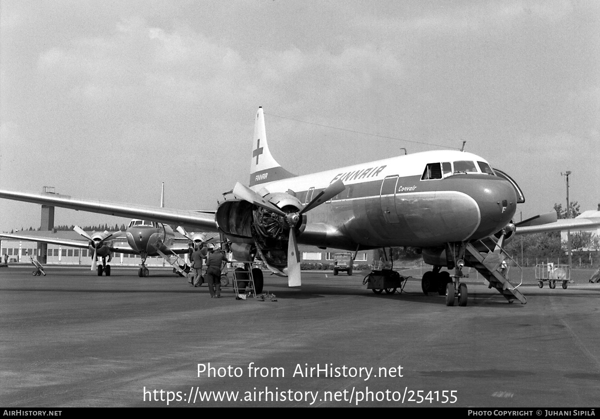 Aircraft Photo of OH-LRF | Convair 440-61 Metropolitan | Finnair | AirHistory.net #254155