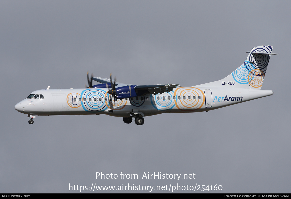 Aircraft Photo of EI-REO | ATR ATR-72-500 (ATR-72-212A) | Aer Arann | AirHistory.net #254160