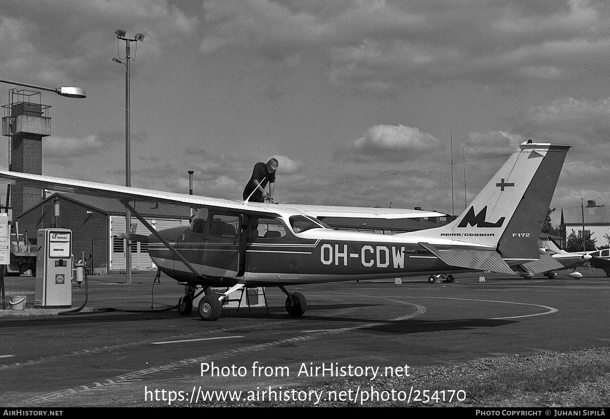 Aircraft Photo of OH-CDW | Reims F172H | AirHistory.net #254170