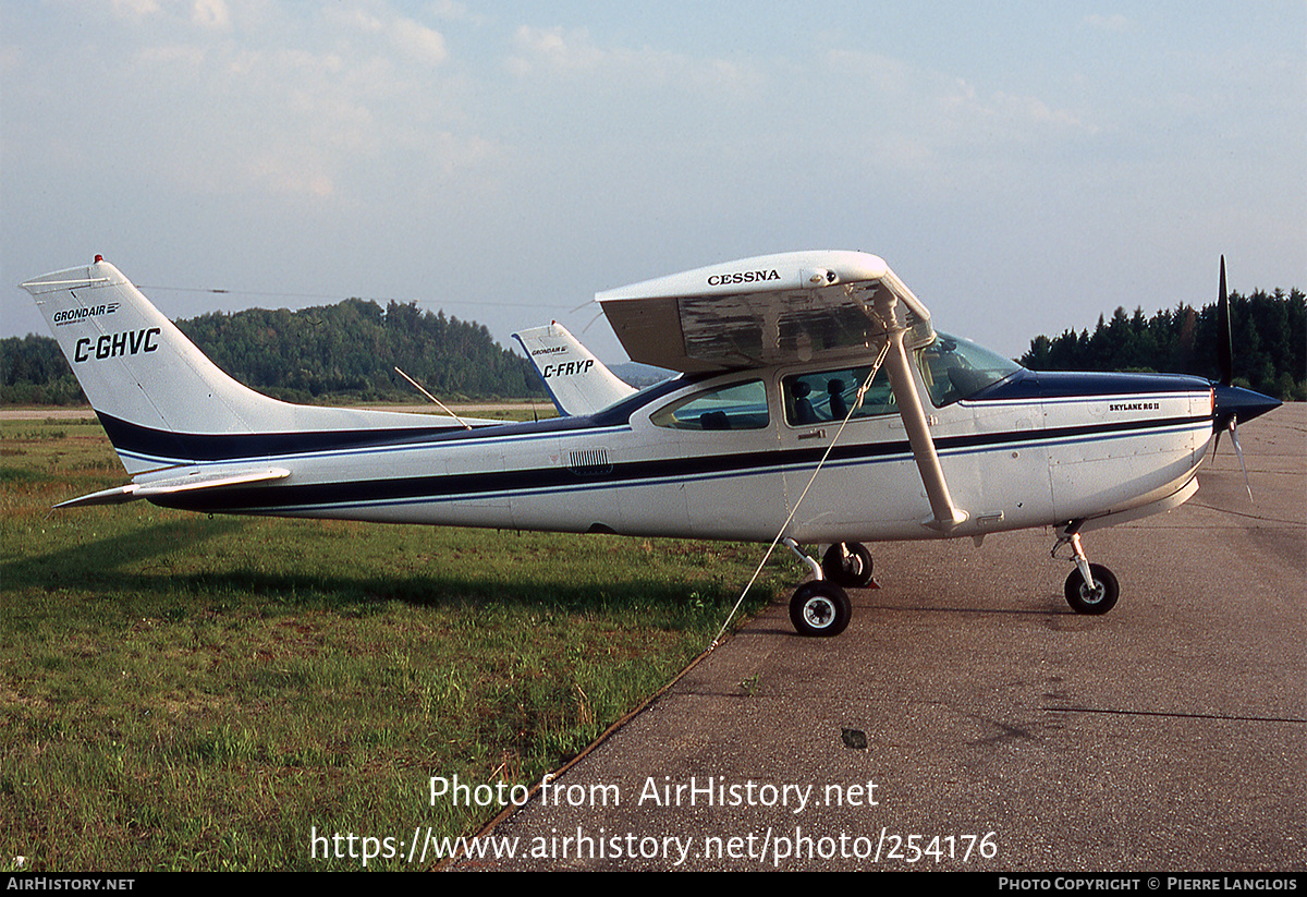 Aircraft Photo of C-GHVC | Cessna R182 Skylane RG II | Grondair | AirHistory.net #254176