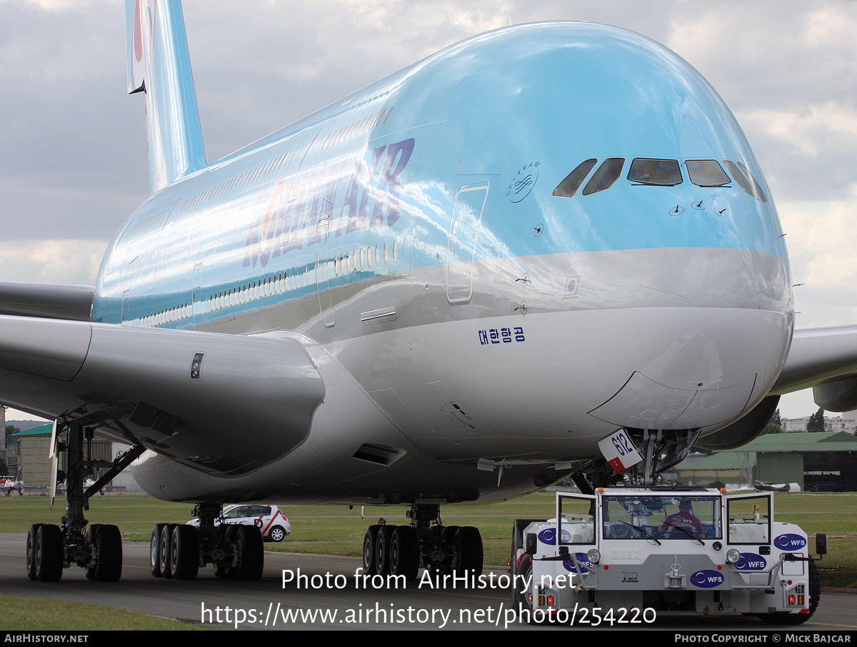 Aircraft Photo of F-WWAZ | Airbus A380-861 | Korean Air | AirHistory.net #254220