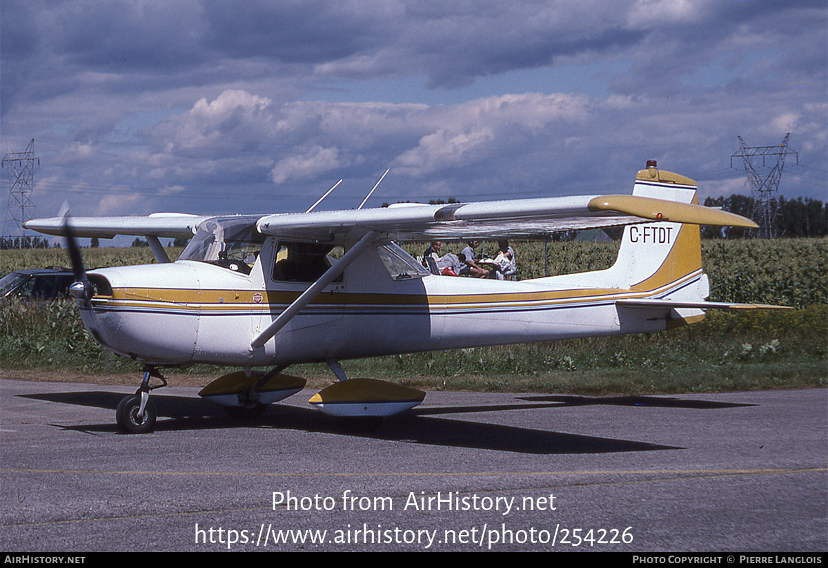 Aircraft Photo of C-FTDT | Cessna 150E | AirHistory.net #254226