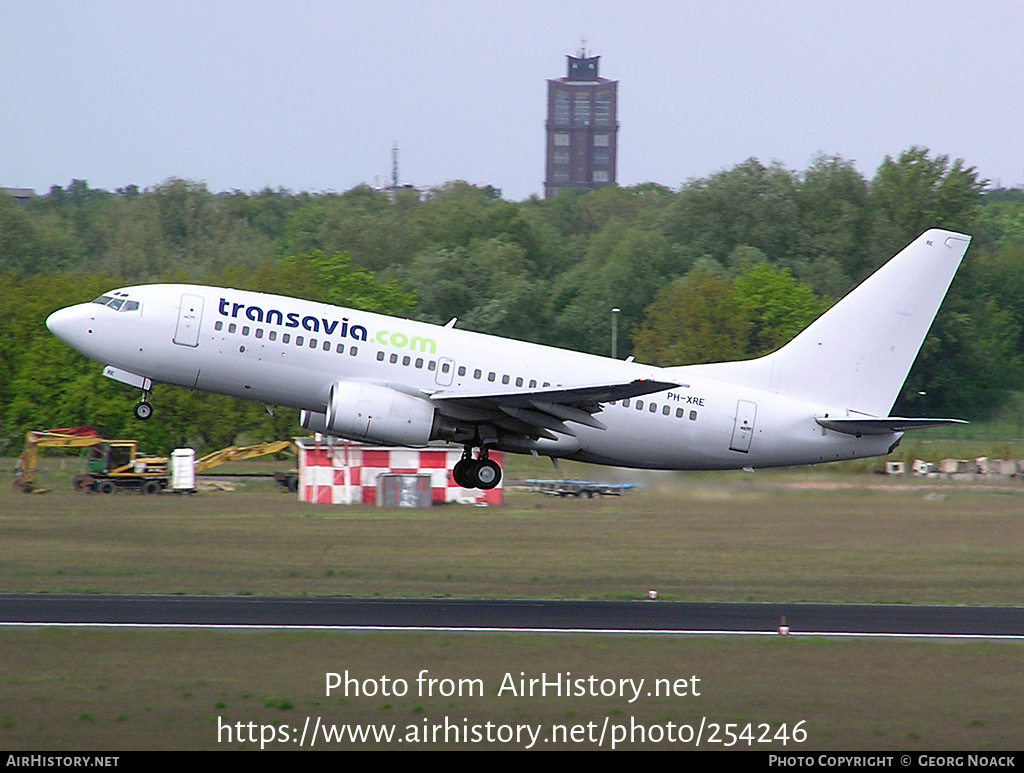 Aircraft Photo of PH-XRE | Boeing 737-7K2 | Transavia | AirHistory.net #254246