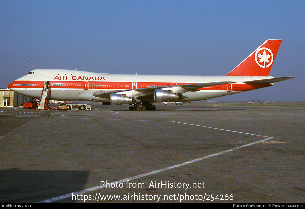 Aircraft Photo of C-FTOB | Boeing 747-133 | Air Canada | AirHistory.net #254266