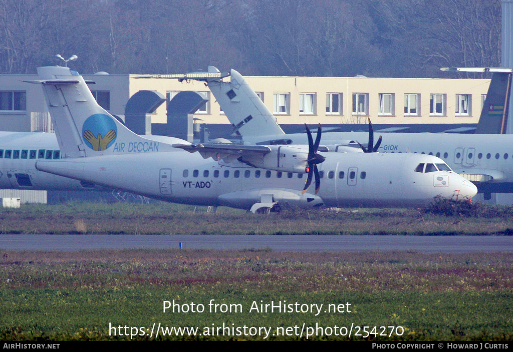 Aircraft Photo of VT-ADO | ATR ATR-42-500 | Air Deccan | AirHistory.net #254270