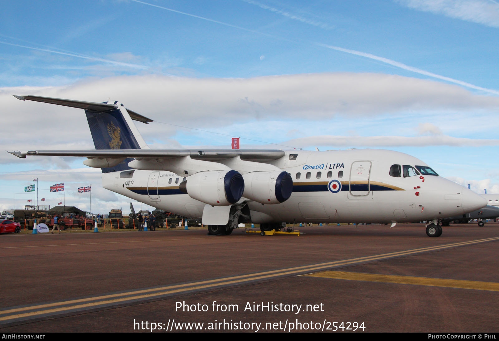 Aircraft Photo of QQ102 | British Aerospace Avro 146-RJ70 | UK - Air Force | AirHistory.net #254294