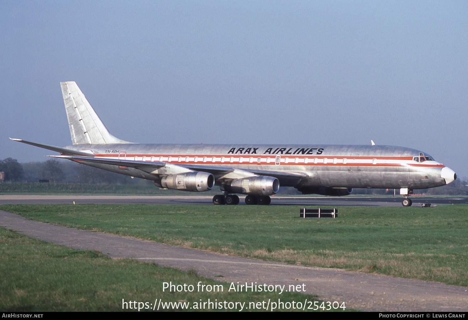 Aircraft Photo of 5N-ARH | Douglas DC-8-55(F) | Arax Airlines | AirHistory.net #254304