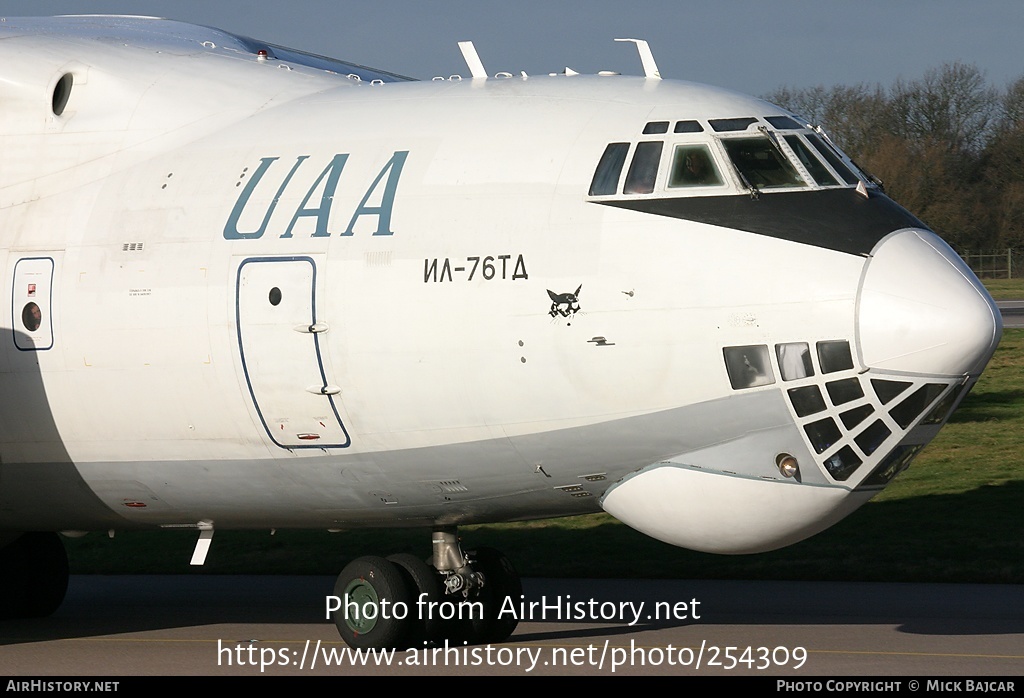 Aircraft Photo of UR-CAT | Ilyushin Il-76TD | Ukraine Air Alliance | AirHistory.net #254309