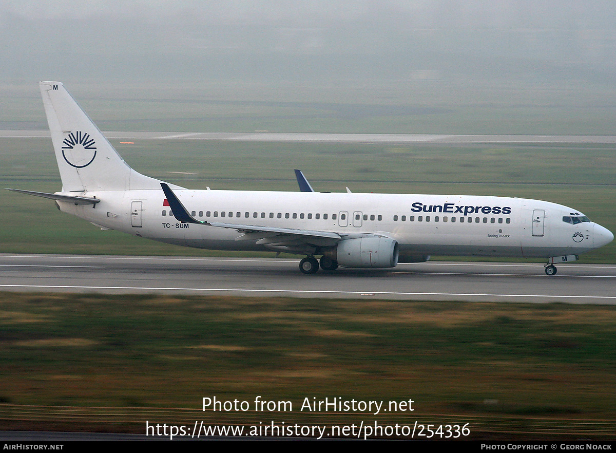 Aircraft Photo of TC-SUM | Boeing 737-85F | SunExpress | AirHistory.net #254336