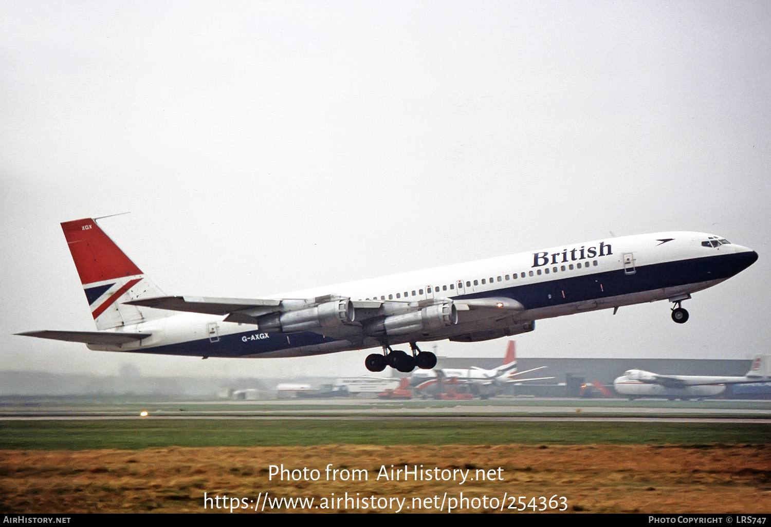 Aircraft Photo of G-AXGX | Boeing 707-336C | British Airways | AirHistory.net #254363