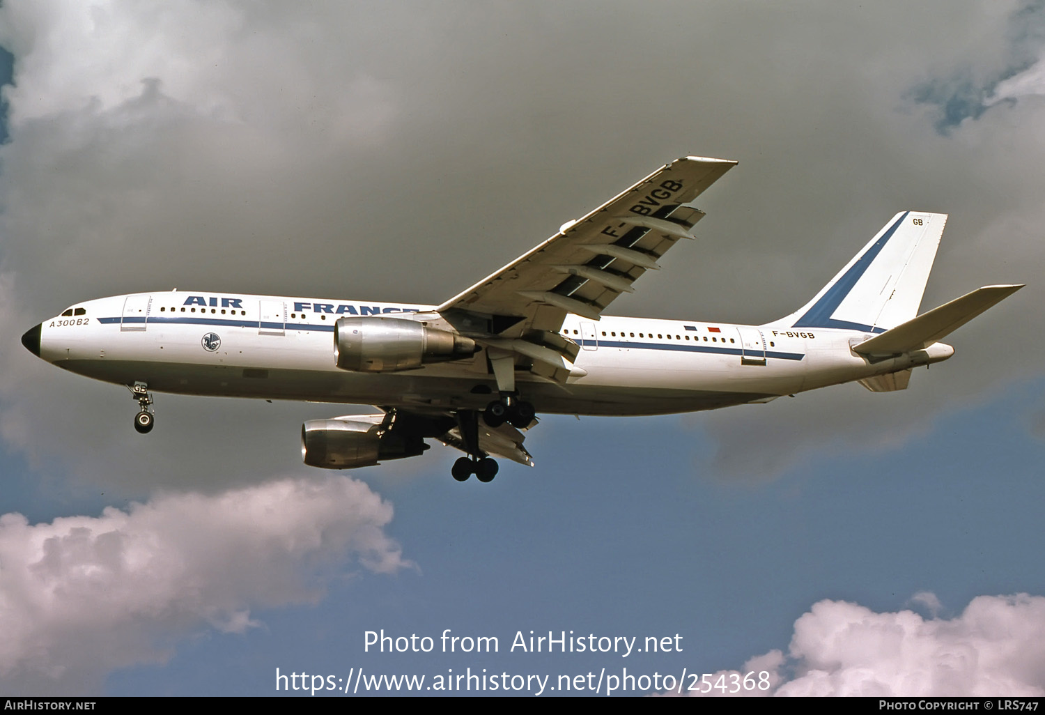 Aircraft Photo of F-BVGB | Airbus A300B2-1C | Air France | AirHistory.net #254368